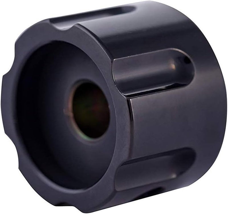 guyker 3Pcs Guitar Potentiometer Control Knobs for 6mm(0.24”) Dia. Shaft Pots - Knurled Volume and Audio Switch Knob Replacement for Electric Guitar or Precision Bass - Zinc alloy, black - Image 3